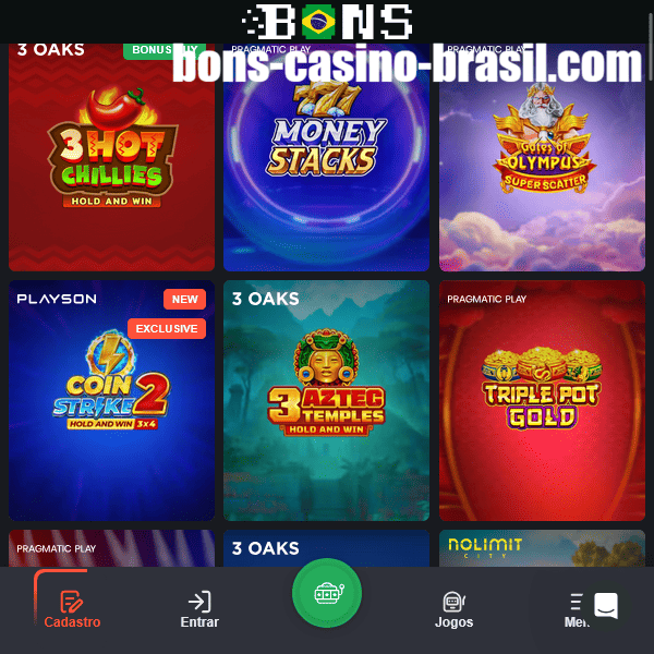Bônus Bons Casino Brasil