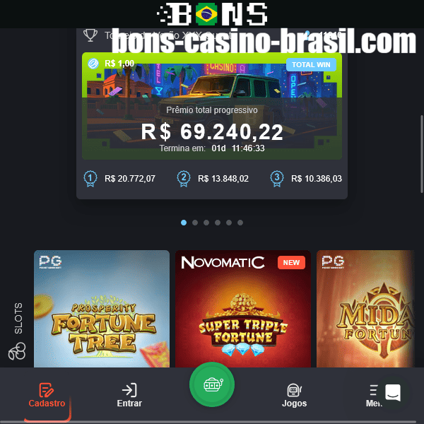 Jackpot Bons Casino Brasil