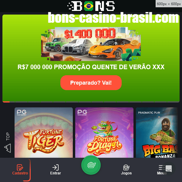 Promoção de verão Bons Casino Brasil